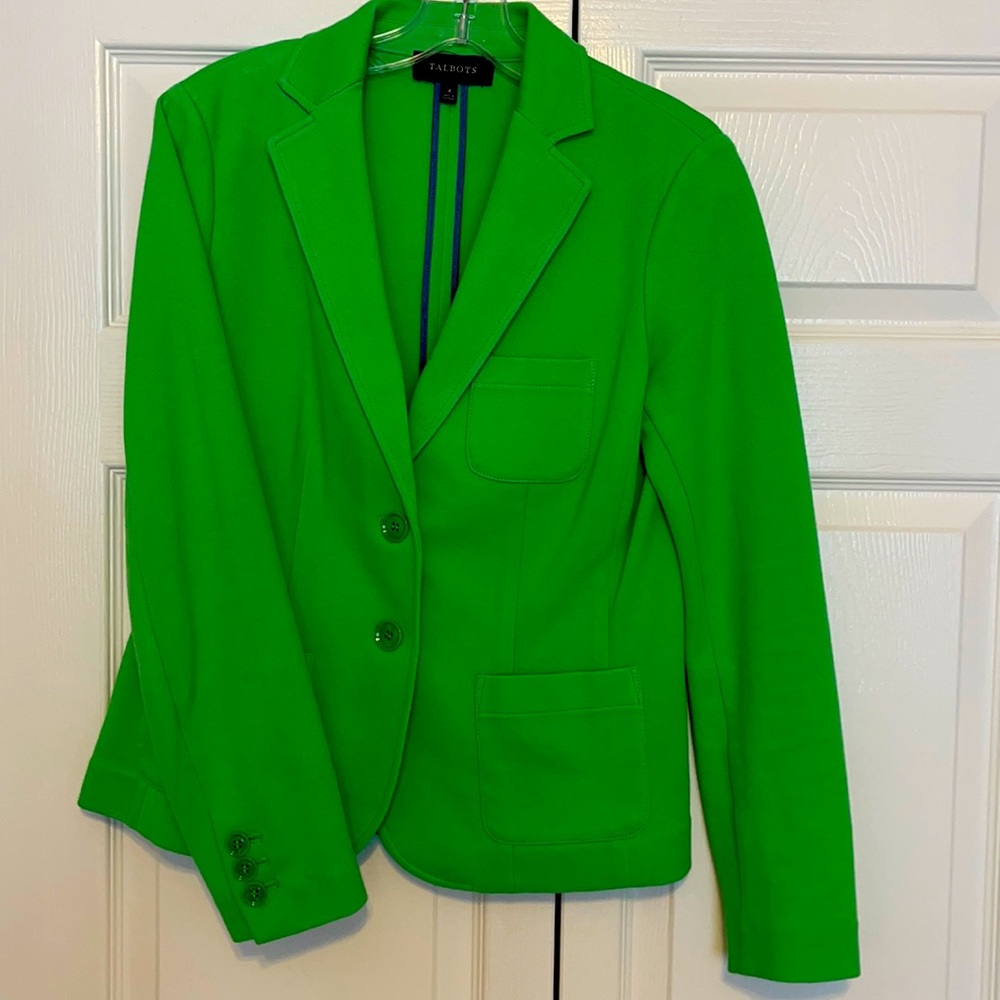 Talbots Kelly Green Jacket